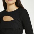 Black Cut Out Top, UK 14/ EUR 40